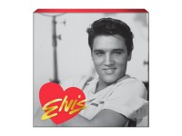 Cadre Elvis Presley en bois 6"X6"
